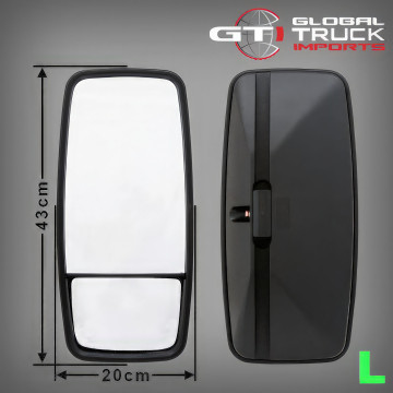 Combination Mirror L/H - Hino Pro 500 Series 2003 to 2007