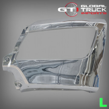 Bumper Bar Corner Chrome L/H - Hino 500 Series FD FE 2018 On