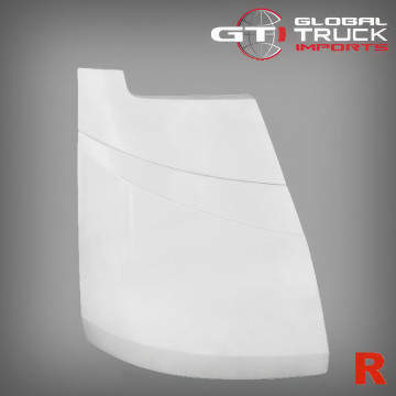Corner Panel White R/H - Mitsubishi Canter 2011 to 2023